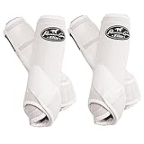 Professionals Choice Equine Sports Medicine Ventech Elite Leg Boot Value Pack, Set of 4 (Large, White)