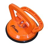 4-1/2 Inch Glass Lifter, Suction Lift Handle, Dent Puller, Vacuum Suction Cup Puller, Laminate Floor Remover, ABS handle Single Cup