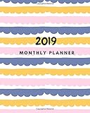 2019 Monthly Planner: 52 weeks Calendar Schedule Organizer Appointment, Monthly Calendar Planner, Schedule Organizer your goals, Priorities in 12 Months calendar