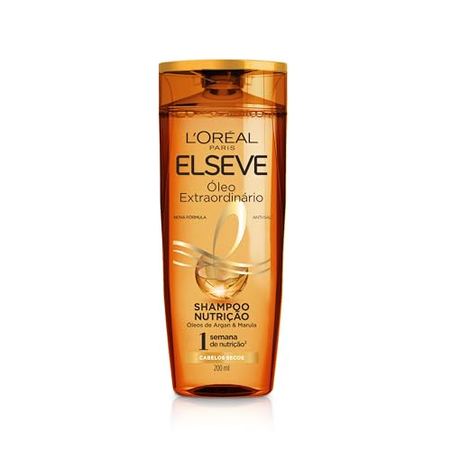 Shampoo L'Oréal Paris Elseve Óleo Extraodinário, 200ml