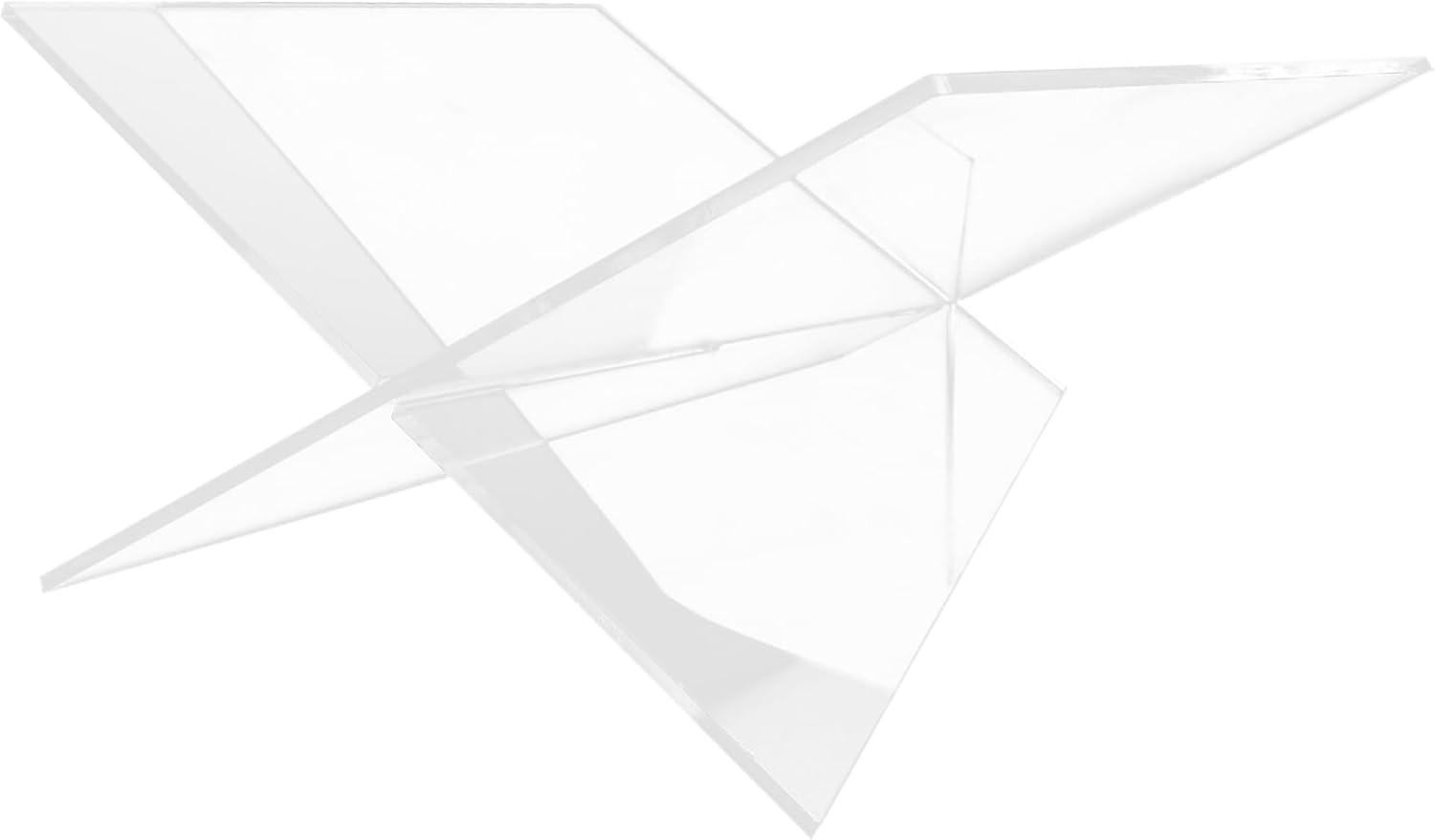 Acrylic Bookshelf Stand for Reading Angle Book Display Stand Open Book Holder