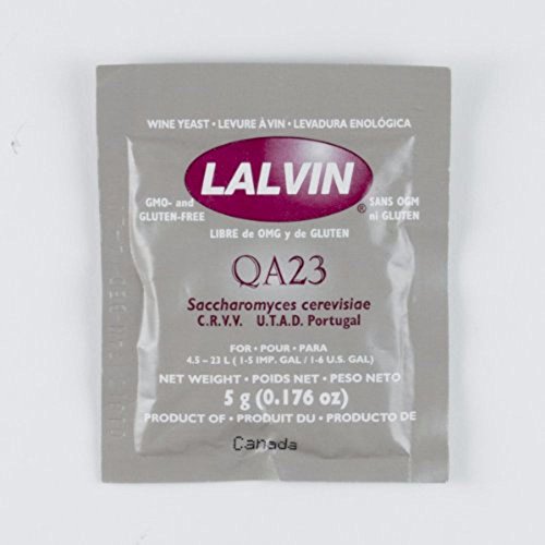 1 pack Lalvin QA23 White Wine Yeast