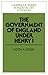 Government of England under Henry I (Cambridge Studies in Medieval Life and Thought: Fourth Series)