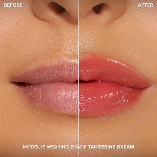 Too Faced Lip Injection Extreme Lip Plumper Gloss | Hydrating, Glossy, & Helps Volume Appear Fuller Over Time, 0.14 Fl Oz, Tangerine Dream image 5