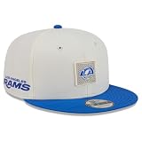 New Era Men's Cream/Royal Los Angeles Rams 2026 NFL Training Camp 9FIFTY Snapback Hat