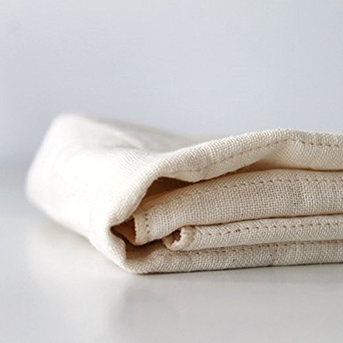 Nawrap 100% Organic Cotton, Face Towel, Ivory #TOP4