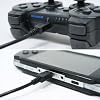 Old Skool PS3 Controller Charge Cable - Black