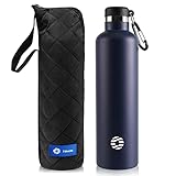【FJbotella de agua a prueba de fugas】Esta botella deportiva está hecha de dos sellos de silicona y rosca de triple ajuste, higiénica y saludable, por lo que no tiene que preocuparse por el derrame de líquido en su bolsa o asiento de coche. Nuestra botella termo FJbottle adecuado para el uso al aire libre / interior, como la universidad, la escuela, la aptitud, el deporte, al aire libre, camping, yoga.