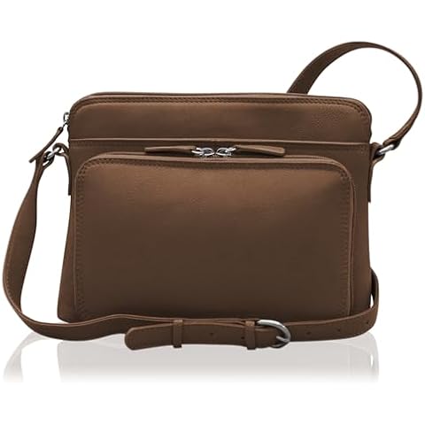 ili New York RFID Leather Crossbody Bag Cover