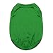 DOGGIE DESIGN Cotton Dog Tank - Emerald Green (Small)