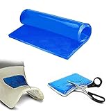 PLSUSJHAO Motorcycle Seat Gel Pad Car Truck Driver Passenger Seat Cushion Soft...