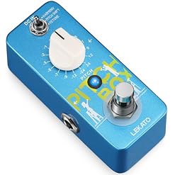 LEKATO Mini Pitch Shifter Pedal, Harmonizer Guitar Pedal Pitch Shift Box, Harmonizer Digital Octave Drop Pedals, True Bypass, Small Effects for Electric Guitar Bass - Les Beatles, Paul McCartney, John Lennon, RIngo Starr, George Harrison