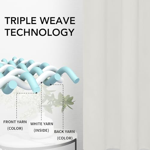 Rideaux occultants thermiques réduction bruit pour chambre