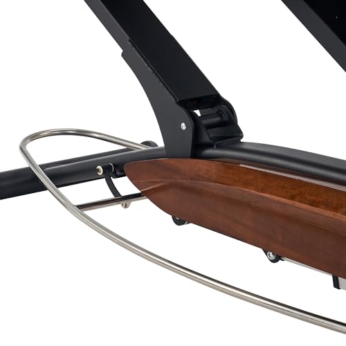 Master Massage Atlas Flat Luxury One Motor Height Adjustable Spa Bed Salon Bed Beauty Table- Walnut Frame with Cream Cover - Image 6