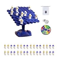 Balanced Tree Game - Space-Themed Learning Toy for Children, Two-Player Strategy Board with Counting Practice, Math Development for Boys, Girls Age 3+, Portable Design