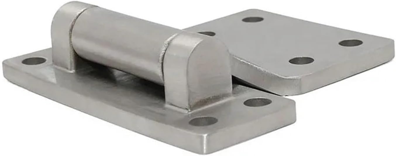 Stainless Steel Heavy-Duty Thickened Hinge for Industrial Large-Scale Mechanical Equipment 1Pcs