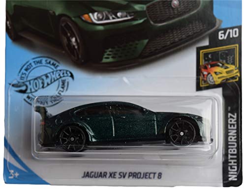 Hot Wheels Jaguar XE SV Project 8 (Verde Oscuro) miniatura 2