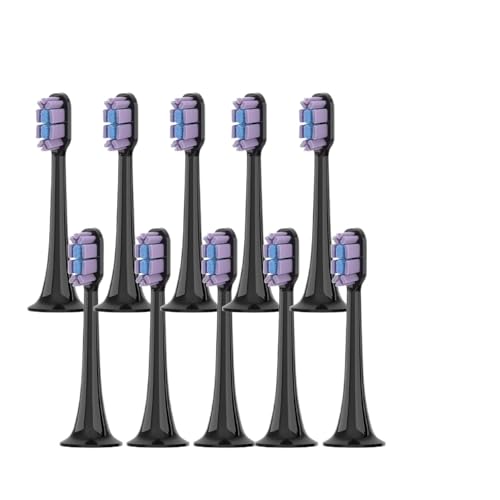 10 testine di ricambio, compatibili con spazzolino elettrico XIAOMI MIJIA T700 Mes604