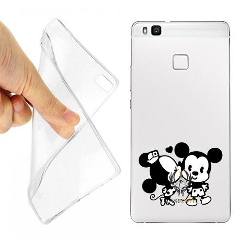 Custodia Cover Case Mickey Innamorato per Huawei