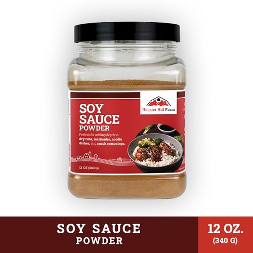 Image of Hoosier Hill Farm Soy Sauce Powder, 12oz (Pack of 1)