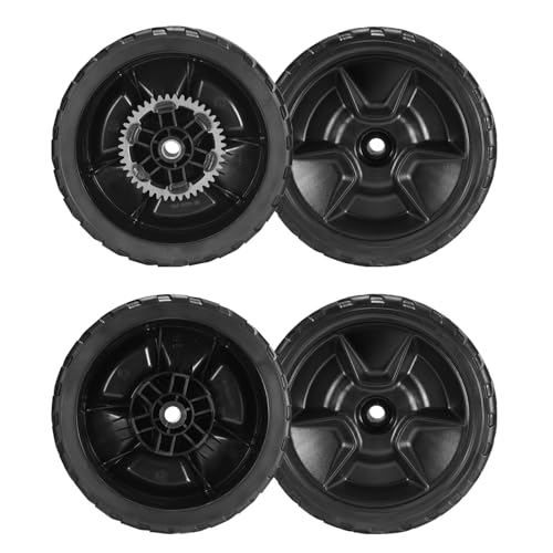 Roues de tondeuse Honda HRN216 pour éviter le patinage du gazon