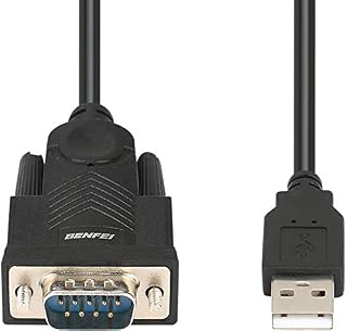 USB to Serial Adapter, Benfei USB to RS-232 Male (9-pin) DB9 Serial Cable