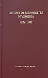 History of Mennonites in Virginia