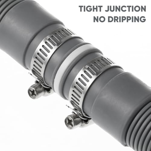 Tuyau de vidange pour machine à laver flexible extension 5m - 3