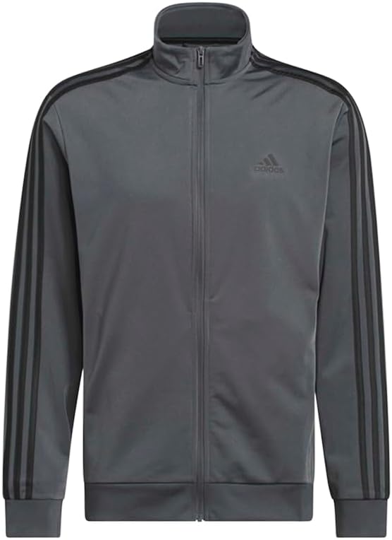 Mens Essentials Warm-Up 3-Stripes Coats Jackets Outerwear - Blue
