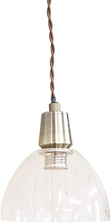 Amazon Ampoule アンプール ペンダントライト 照明 おしゃれ Ledペンダントライト 1灯 ガラス ダイニング 玄関 トイレ 階段 廊下 北欧 カフェ シンプル 照明器具 天井照明 クリア 透明 かわいい キッチン Iideal イデアル Ampoule ペンダントライト