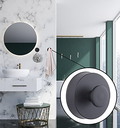 Garini Towel Hook Wall Mounted Round Robe Hooks Hanging Coat Hooks Bathroom Towel Hooks Hat Wall Holder For Bedroom Kitchen thumb #6