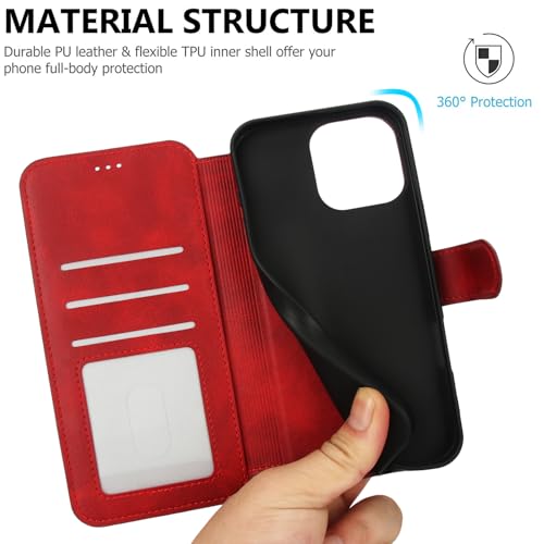 Étui portefeuille iPhone 16 Pro antichoc à rabat parfait pour vos sorties