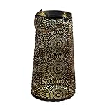 Smart Solar Muscat Lanterne solaire LED en métal 29 cm