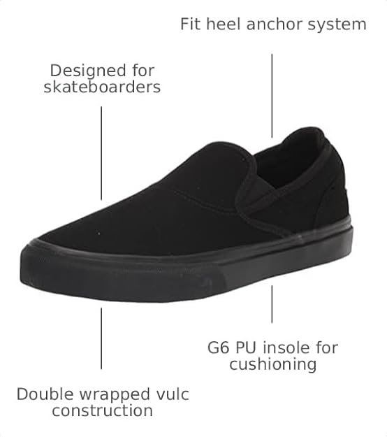Emerica Men's Wino G6 Slip-on