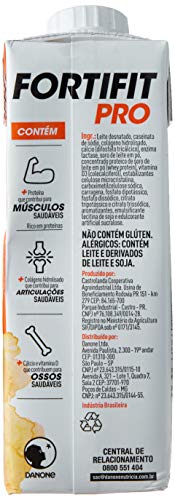 Fortifit Pro Banana, Danone Nutricia, Bebida Láctea Fortifit Pro Danone, 250ml