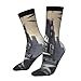 XZDWPY a Dystopian World Unisex Mid-Calf Socks 2 Black-1 Polyester Skin-Friendly Moisture-Wicking Fashionable Crew Socks