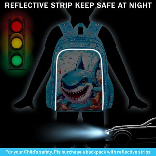 Image of 3PCS Dinosaur Backpack for Boys, 16 Inch Kids Water Resistant Preschool Elementary Kindergarten Bookbags and Lunch Box | Kids