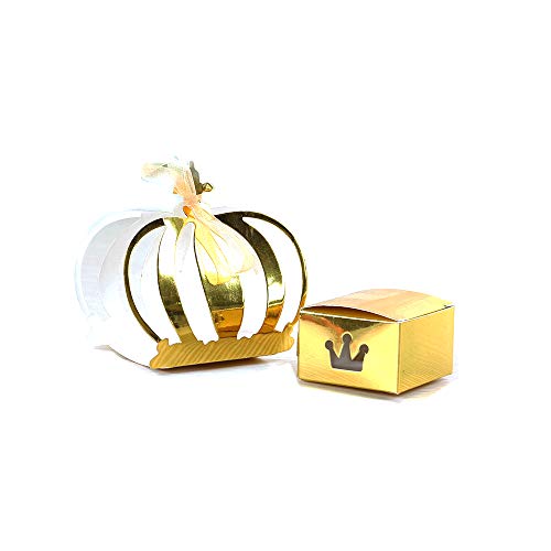 50 Scatole Bomboniere Corona Imperiale