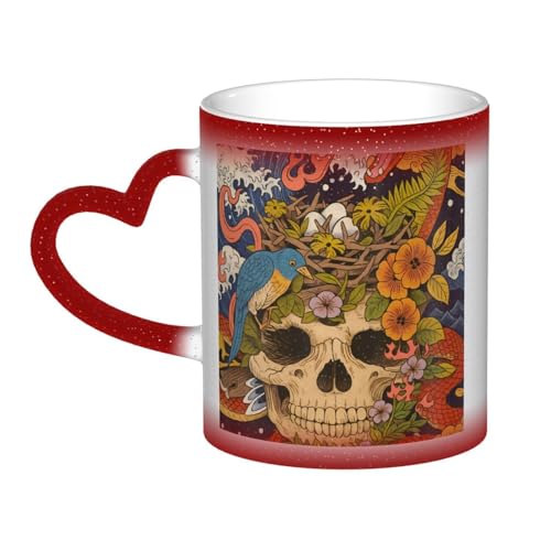 �����G ���{���� 330ml ����ϐF�J�b�v �A�j���G�݃J�b�v Red