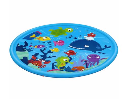 Bestway H2OGO! Under The Sea 10' Splash Pad (Under The sea, Animal floor print), Blue