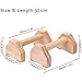 JSGHGDF Push-ups Stands Fitness Equipment Pectoral Muscle Training Wooden Handle Push Up Bracket Push Up Exercise Tool
