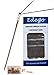 Edego Needles Threading Hand Sewing Craft One Second Stainless Self Repair Tool Stitch Set of 12 Thickness 1mm