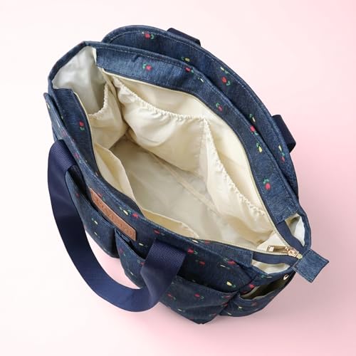 Image of VISMIINTREND Diaper Tote Bags for Mother | Materinity Travel Handbags | Multi Pockets Water Resistant Diaper Bags | Hospital Messenger Bags for New Mom | Gift for New Born Baby & Girl