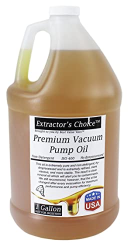 BVV Premium Vacuum Pump Oil Size 1 Gallon-1 Gallon