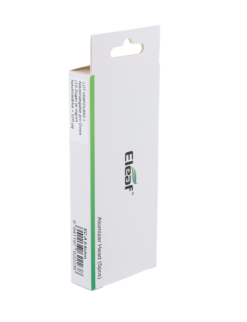 elfbar nachfüll pod läuft aus Résistances Eleaf ECML (par 5) dédiées aux clearomiseurs Melo