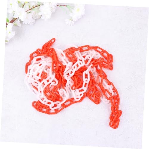 HEALLILY Coleira Vermelha 1 Corrente De Isolamento De Proteção De Rolo Rebocar Correntes De Seguranç