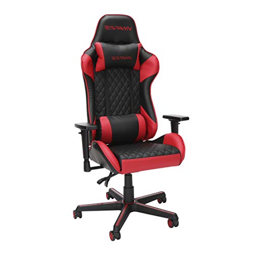 RESPAWN 100 Racing Style Gaming Chair, in Red (RSP-100-RED)