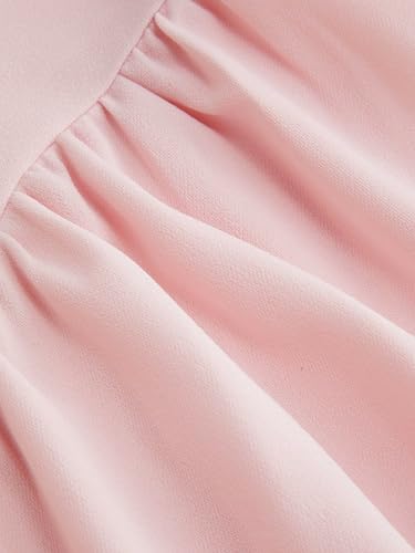 CIDER Mini Dress Bowknot Bubble Hem High Waist Cocktail Party Dresses Elegant Short Sleeve Boat Neck Dress3