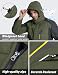 TACVASEN Herren Wasserdicht Winter Skijacke Warme Snowboardjacke Outdoorjacke Gefüttert Winterjacke (L, Armeegrün)