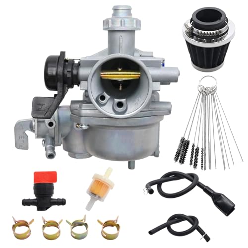 Image of TRX90 Carburetor w /Air Filter Fuel Filter Replacement for Honda TRX 90EX Sportrax Fourtrax 90 1993-2006 Carb Replace# 16100-HP2-673
